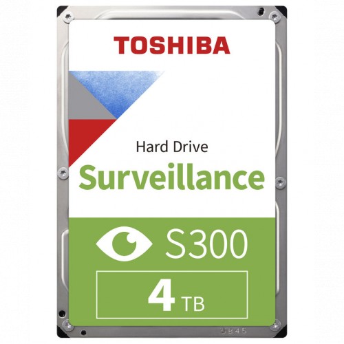 Жесткий диск Toshiba  Surveillance S300 4Tb (5400rpm) 256Mb 3.5" SATA HDWT840UZSVA HDWT840UZSVA #1