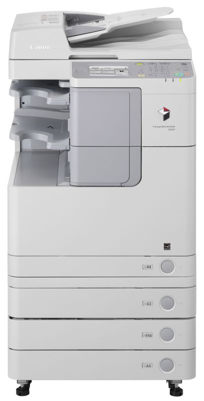Копировальный аппарат Canon imageRUNNER 2520, A3, 20 стр/мин, (копир/UFR принтер/цвет. сет. сканер/крышка/дуплекс/лотки 1х250л.) без тонера(запуск инженером) 3796B003 3796B003