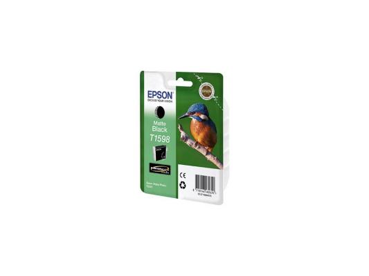 Картридж струйный Epson C13T15984010  for T1598 для Stylus Photo R2000 (matte black) C13T15984010