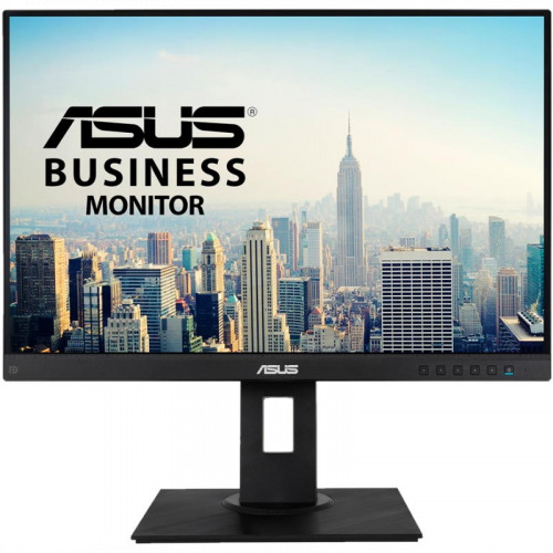 Монитор ASUS 24.1" BE24WQLB IPS LED, 1920x1200, 5ms, 300cd/m, 178°/178°, 100M:1, D-Sub, HDMI, DP, USB-hub, 60Hz, колонки, Frameless, Tilt, Swivel, Piv 90LM04V1-B01370 90LM04V1-B01370