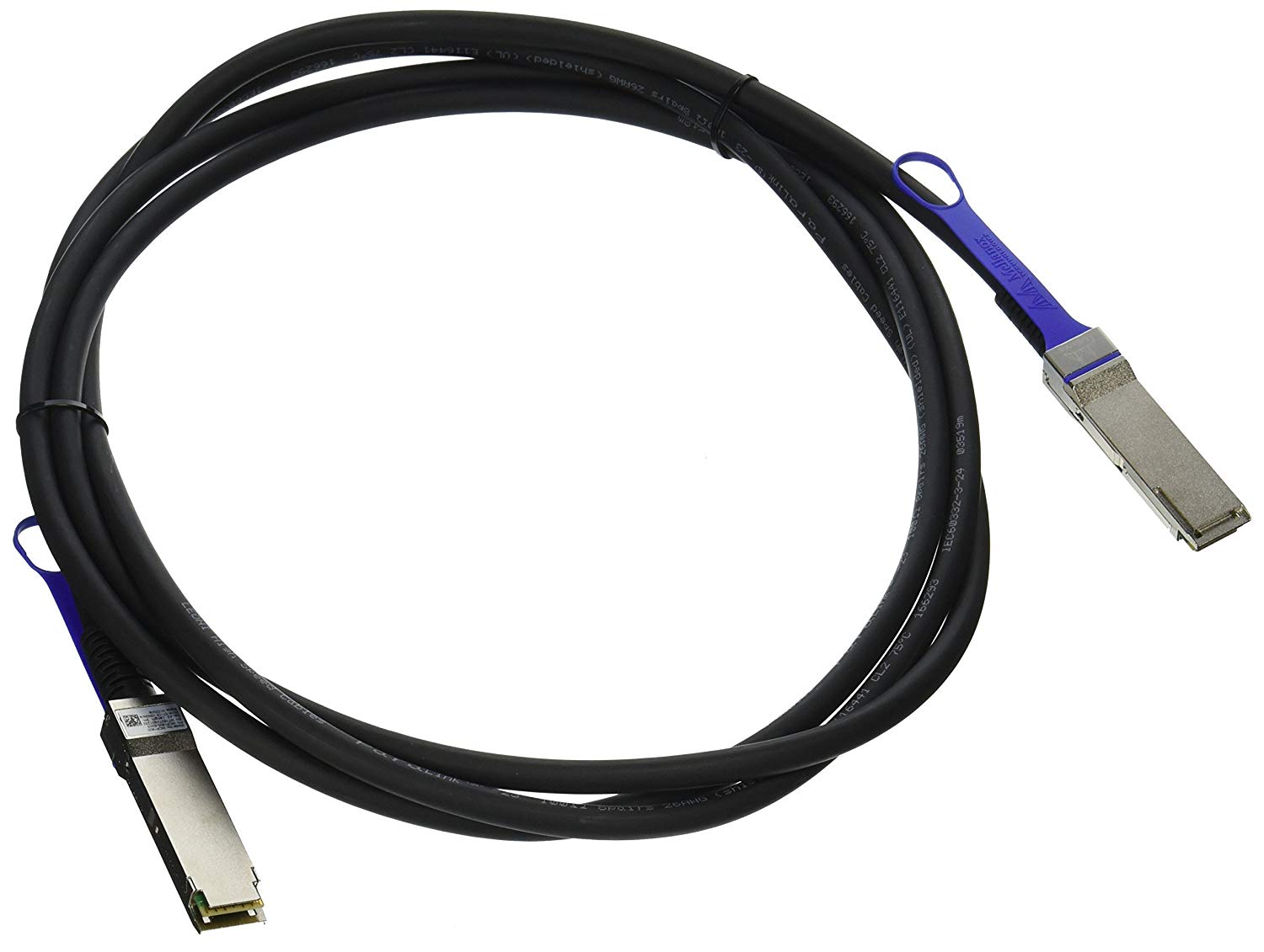 Кабель Lenovo 1.25m Intel OPA 100 Series Passive Copper QSFP28 Cable 00WE043 00WE043