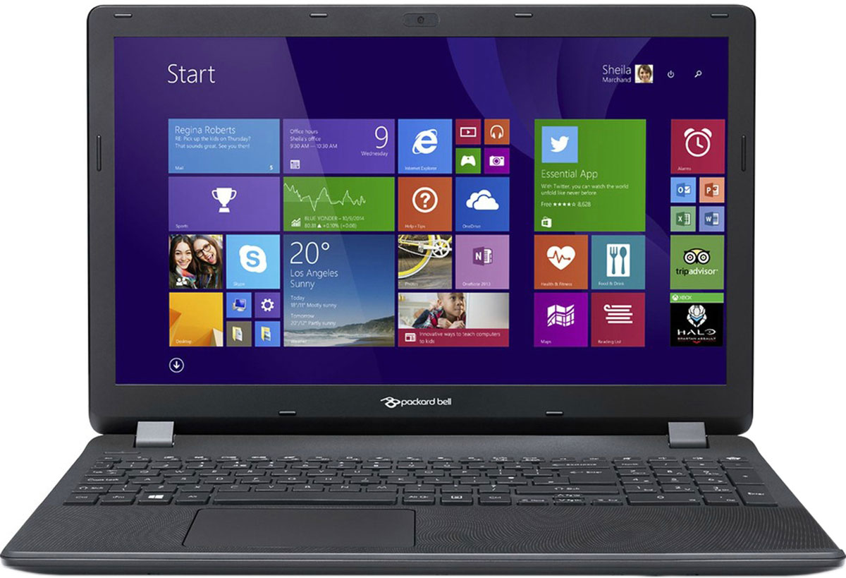 Ноутбук Acer Packard Bell ENLG81BA-C4CV (Black 17.3" Cel N3050 4Gb 500Gb DVDRW) (NX.C44ER.00 NX.C44ER.003