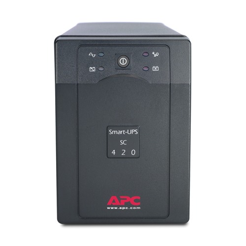 Источник бесперебойного питания APC Smart-UPS 420VA/260W, 230V, Line-Interactive, Data line surge protection, Hot Swap SC420I SC420I
