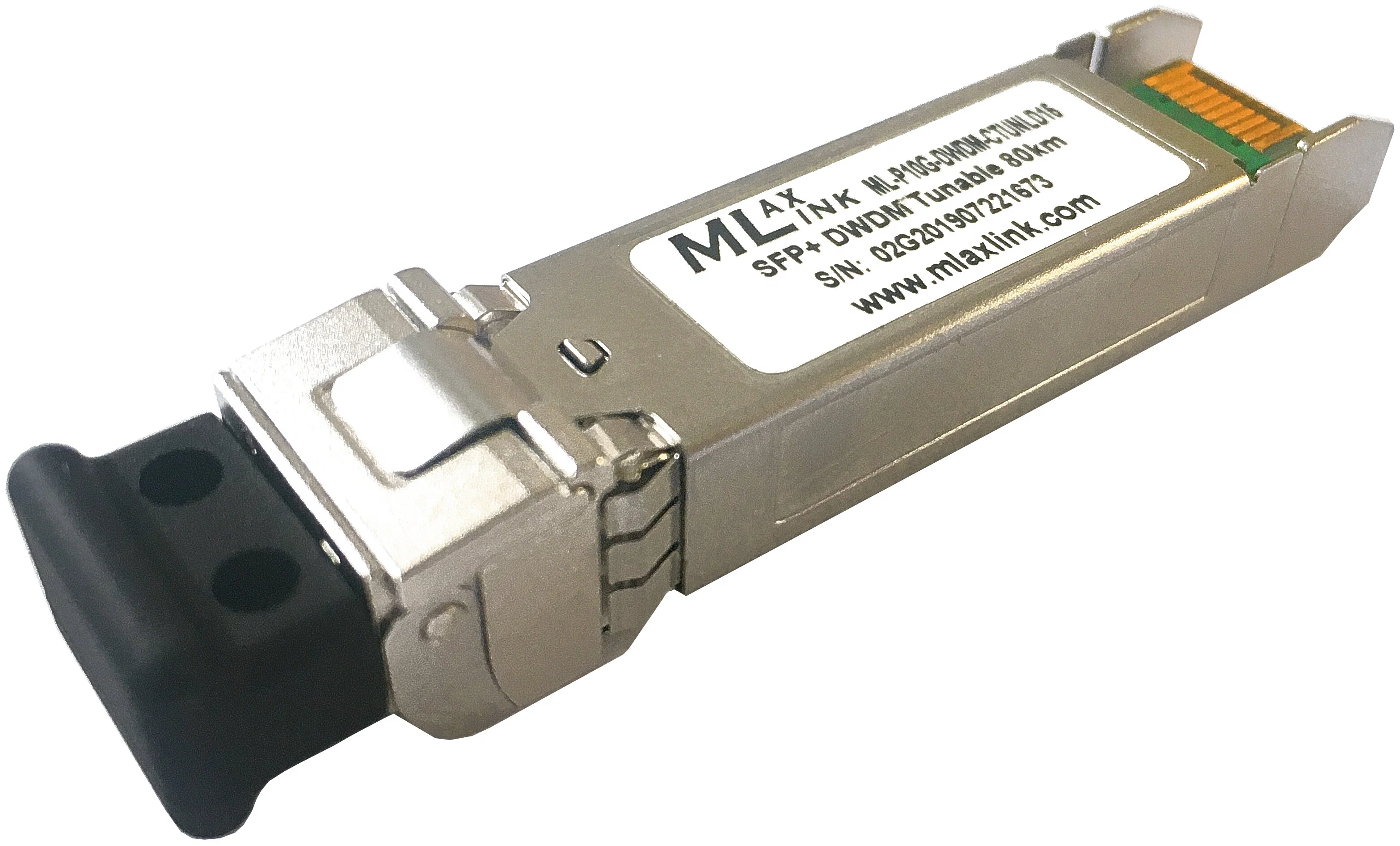 Модуль MlaxLink     двухволоконный SFP+ DWDM, 10Гбит/с, 1528,77нм, канал 61, 15dB, 2xLC, DDM ML-P10G-DWDM-C61LD15 ML-P10G-DWDM-C61LD15 ML-P10G-DWDM-C61LD15