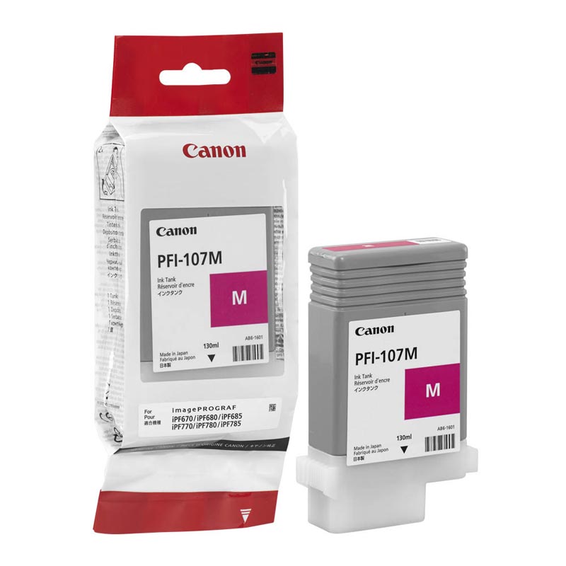 Картридж струйный Canon PFI-107M (magenta) 90 мл 6707B002 6707B002