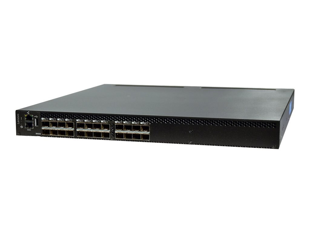 Коммутатор Lenovo B6505 FC SAN Switch, 12 x 16Gb SWL SFP+ (1yr)  U0D8HY1 U0D8HY1