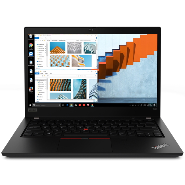 Ноутбук Lenovo ThinkPad T490 14.0WQHD_IPS_AG_500N I5-8265U_1.6G_4C/ 8GB_DDR4_2666 / 256GB_M.2_2280_NVME_TLC_OPAL/ INTEGRATED_GRAPHICS/ NO_DVD/ INTEL_9560_2X2AC+BT/ NO_WWAN/ IR&HD_CAMERA_W/MIC/ W10_PRO 20N2000BRT 20N2000BRT