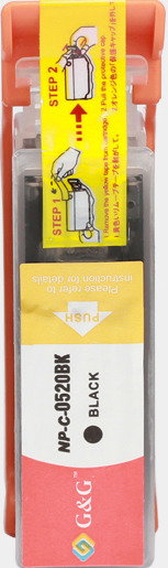 Картридж G&G струйный для Canon Pixma MP540/550/560/620/630/640/980/990 MX860/870 IP3600/4600 NC-PGI520BK NC-PGI520BK
