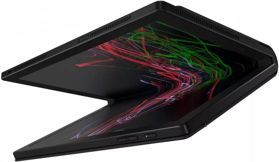 Ноутбук Lenovo ThinkPad X1 Fold G1 Core i5 L16G7 8Gb SSD512Gb 13.3" OLED Touch QXGA (2048x1536) 4G Windows 11 Professional 64 black WiFi BT Cam 20RKS05M00 20RKS05M00