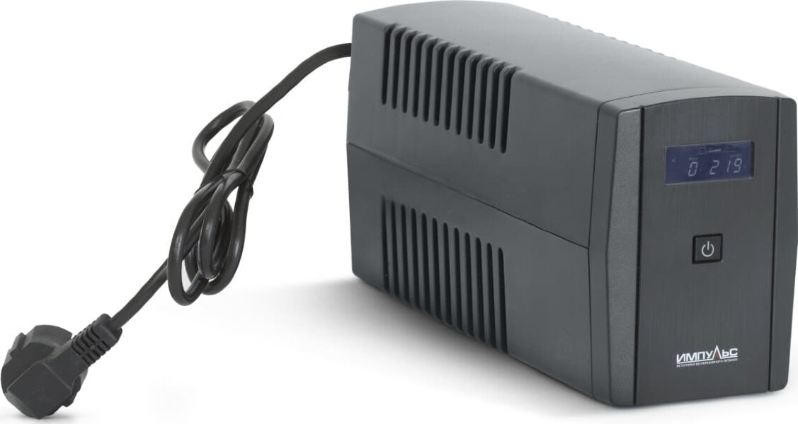 ИБП Импульс ЮНИОР СМАРТ 800 line-interactive, 800 ВА / 480 Вт, 220 - 240 В, 4.5 кг, 96х138х286, чёрн JS80101 JS80101