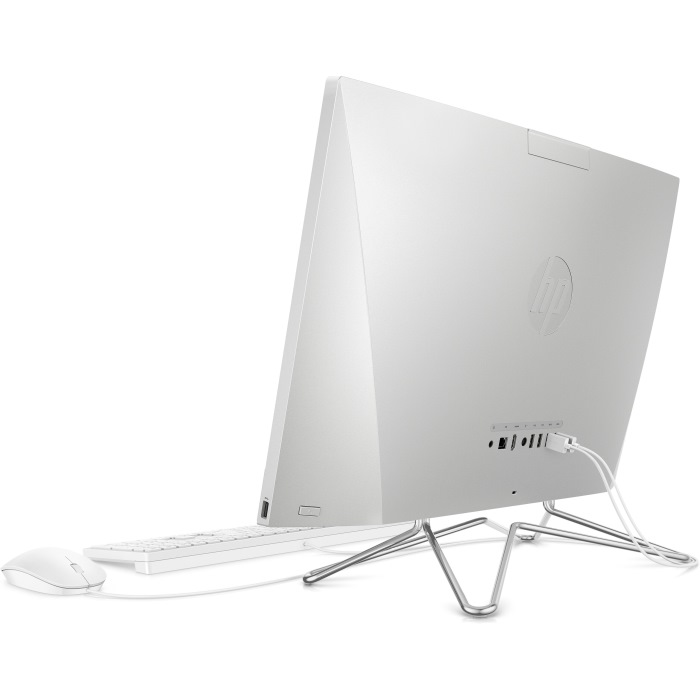 Моноблок HP 24-dp1000ur NT 23.8" FHD(1920x1080) Core i3-1115G4, 4GB DDR4 3200 (1x4GB), SSD 256Gb, nVidia Gef MX330 2GB, noDVD, kbd&mouse wired, HD Webcam, Natural Silver, Win10, 1Y Wty 2S7R1EA 2S7R1EA