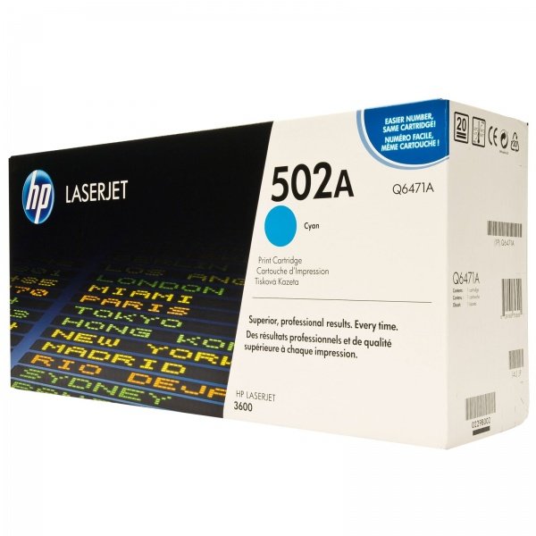Картридж HP Q6471A, Cyan Color LaserJet 3600, Cyan, 4000 стр. Q6471A