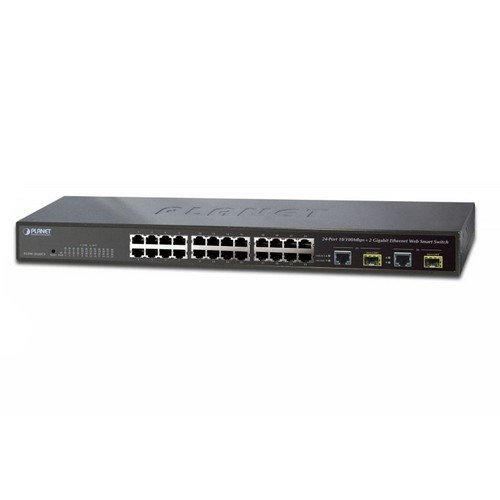 Коммутатор Beward Неуправляемый, 24 порта 10/100 Мбит/с + 2 порта Gigabit Ethernet FGSW-2620 FGSW-2620