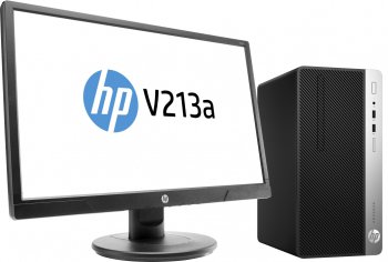 Персональный компьютер HP ProDesk 400 G4 MT BROHE Microtower / i5-7500 / 4GB / 500GB HDD / DOS / DVD-WR / 1yw / kbd / USBmouse / V214.7in 1JJ57EA 1JJ57EA