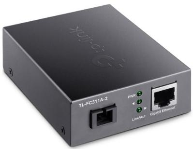 Медиаконвертер TP-Link 1 разъём SC, 1 порт RJ45 10/100/1000 Мбит/с  TL-FC311A-2 TL-FC311A-2