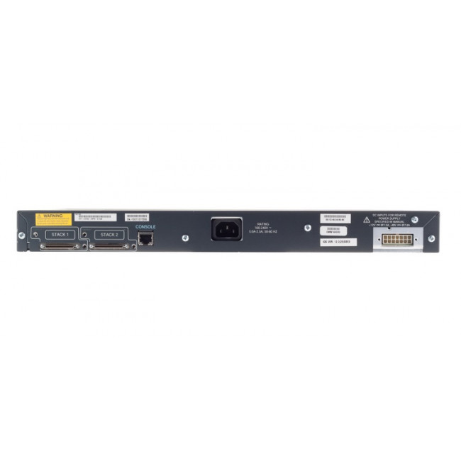 Коммутатор Cisco Catalyst 3750V2 48 10/100 + 4 SFP Enhanced Image (WS-C3750V2-48TS-E) WS-C3750V2-48TS-E