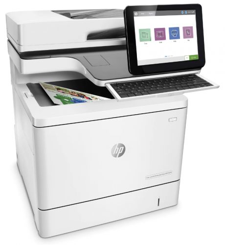 Принтер HP Color LaserJet Enterprise Flow MFP M578C (p/c/s/f,A4,1200dpi,38(38)ppm,1,25GB(print),512MB(scan),HDD320Gb,2trays100+550,ADF100,Duplex,Stapler,USB/GigEth,1ywarr,cart.5,5KB&3,5KCMYp.inbox,replB5L54A) 7ZU87A 7ZU87A