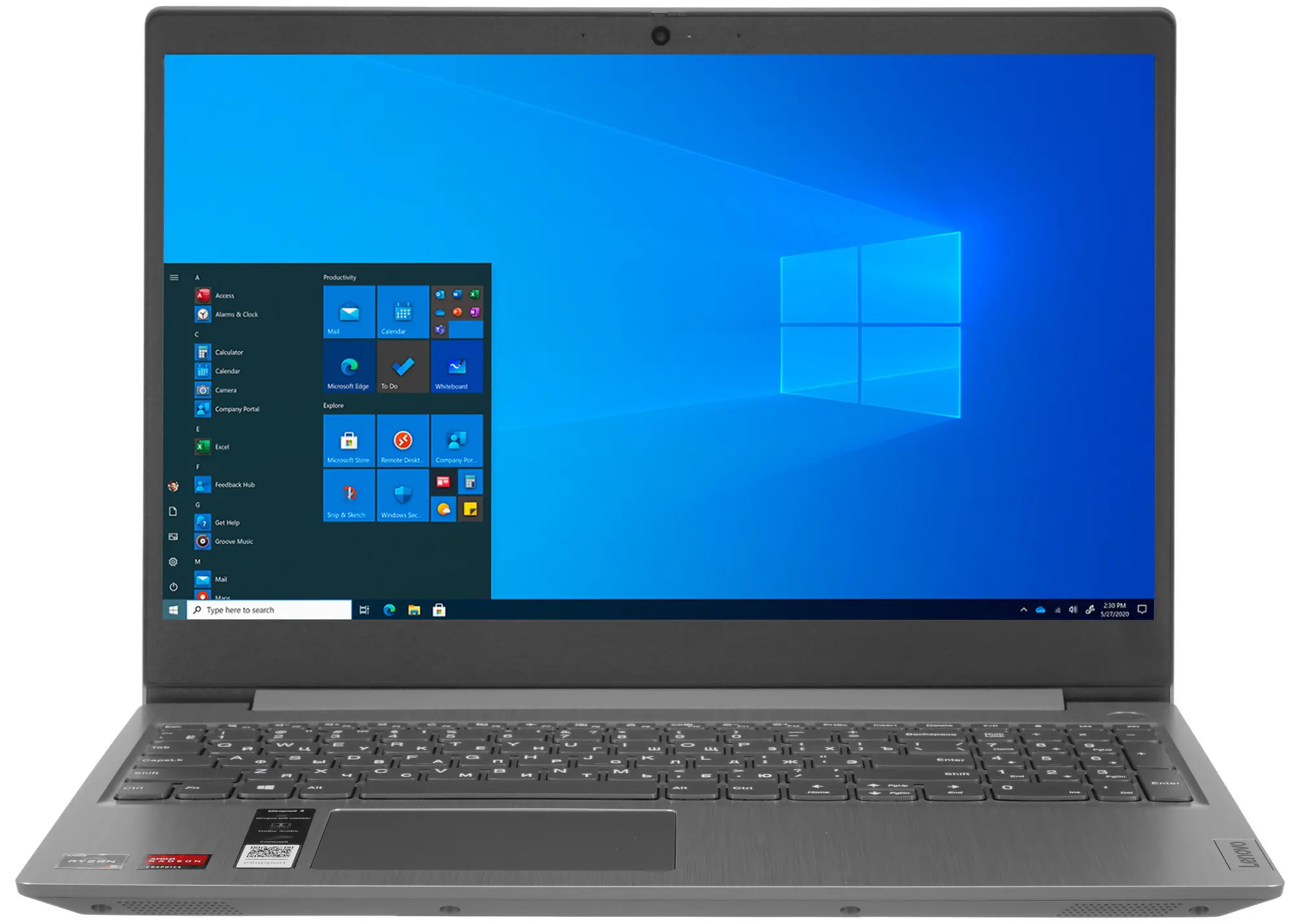 Ноутбук Lenovo IdeaPad 3 15ADA05 Ryzen 5 3500U 8Gb SSD512Gb AMD Radeon Vega 8 15.6" IPS FHD (1920x1080) Windows 10 Home grey WiFi BT Cam 81W10165RU 81W10165RU