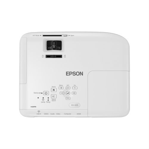 Проектор Epson EB-X400 XGA (1024х768), основной формат - 4:3, 3300 lm, 15 000:1, Wi-Fi (опционально), 2.5 кг. V11H839140 V11H839140