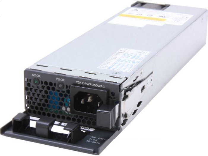 Блок питания Catalyst 3K-X 350W AC Power Supply C3KX-PWR-350WAC=