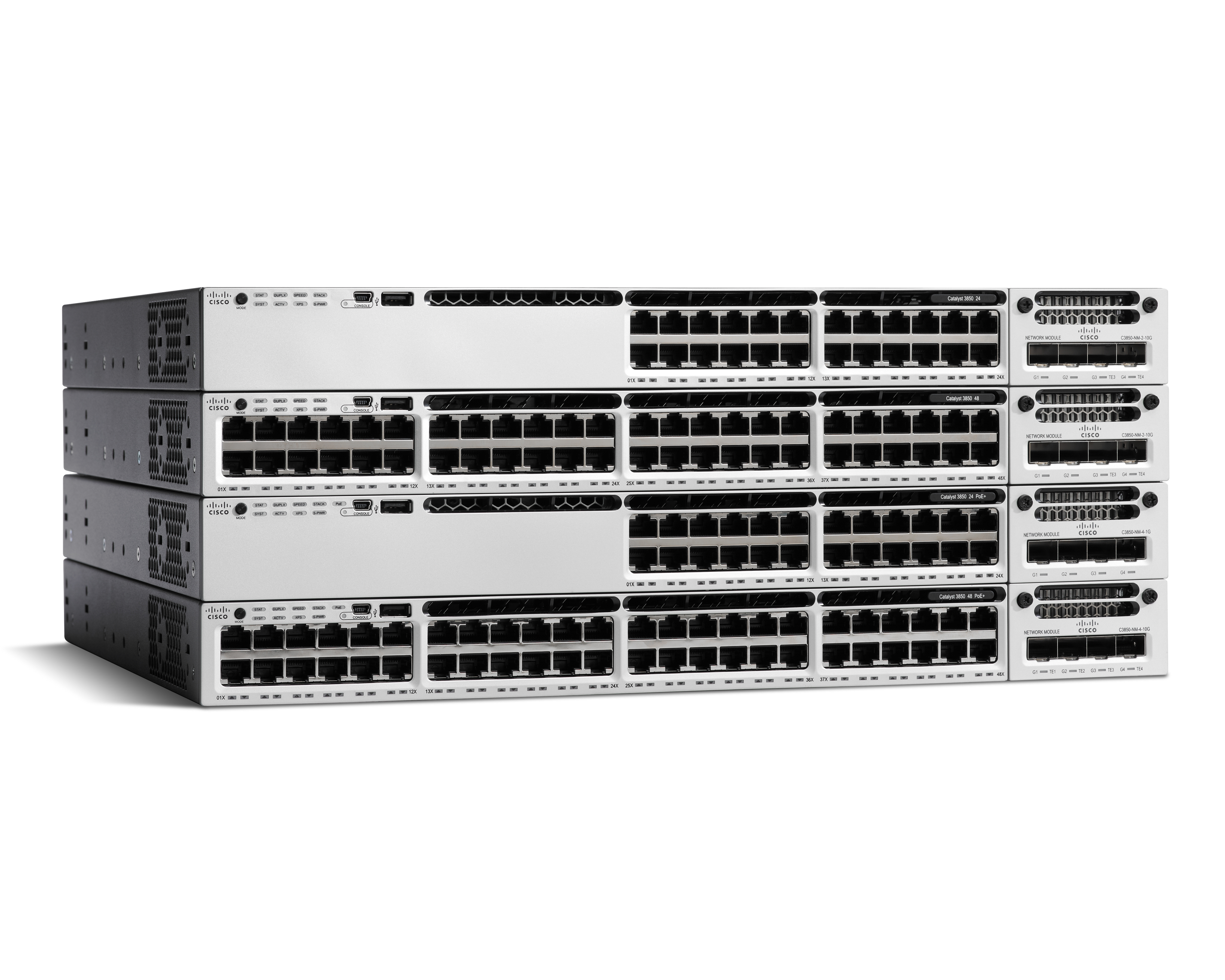 Коммутатор Cisco Catalyst 3850 24 Port GE SFP IP Base WS-C3850-24S-E WS-C3850-24S-E #4
