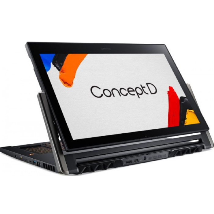Ноутбук ConceptD 7 Pro CN917-71-964C Core i9 9980HK/32Gb/SSD1Tb+1Tb/nVidia GeForce RTX 2080 8Gb/17.3"/IPS/Touch/UHD (3840x2160)/Windows 10 Professional/black/WiFi/BT/Cam NX.C4LER.003 NX.C4LER.003