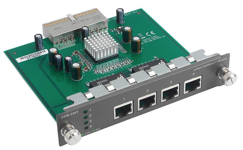 DEM-340T Модуль 4х1000Base-T для DGS-3x12SR  DEM-340T #2