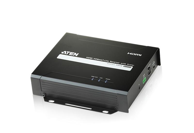 Удлинитель ATEN HDMI HDBase-T Lite, 60 м., 1xUTP Cat5e, HDMI+1xRJ45, F, без шнуров, Б.П.220> 5V, до 1920x1080 60Hz VE805R-AT-G VE805R-AT-G
