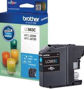 Картридж Brother LC-663C для MFCJ2320/2720,600стр, Голубой (LC-663C) LC-663C #3