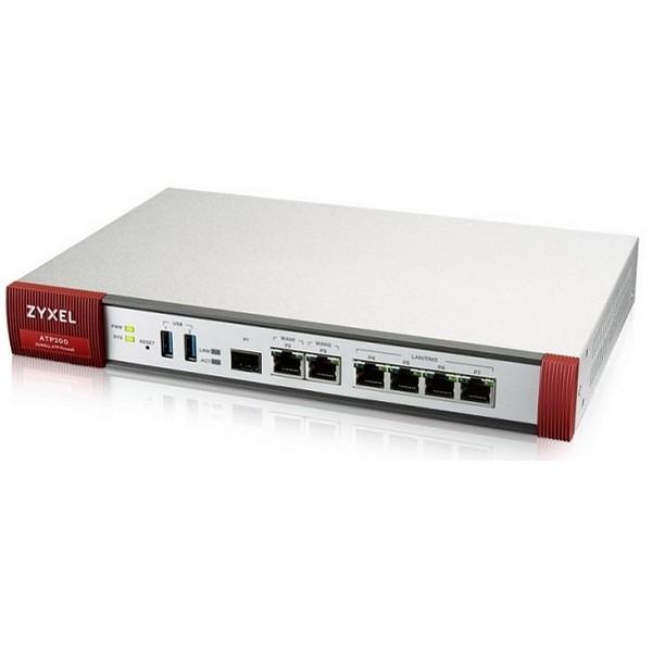 Межсетевой экран Zyxel ATP200 10/100/1000, 2*WAN, 4*LAN/DMZ ports, 1*SFP, 2*USB with 1 Yr Bundle ATP200-RU0102F ATP200-RU0102F