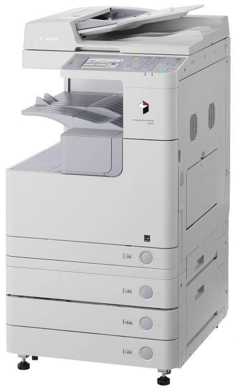 Копировальный аппарат Canon imageRUNNER 2520, A3, 20 стр/мин, (копир/UFR принтер/цвет. сет. сканер/крышка/дуплекс/лотки 1х250л.) без тонера(запуск инженером) 3796B003 3796B003