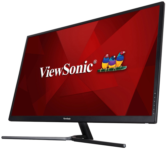 Монитор ViewSonic 32" VX3211-4K-MHD VA LED, 3840x2160, 300cd/m2, 178°/178°, 80Mln:1, D-Sub, 2*HDMI, Display Port, Tilt, колонки, Headphone Out, VESA, Black VX3211-4K-mhd VX3211-4K-mhd #4