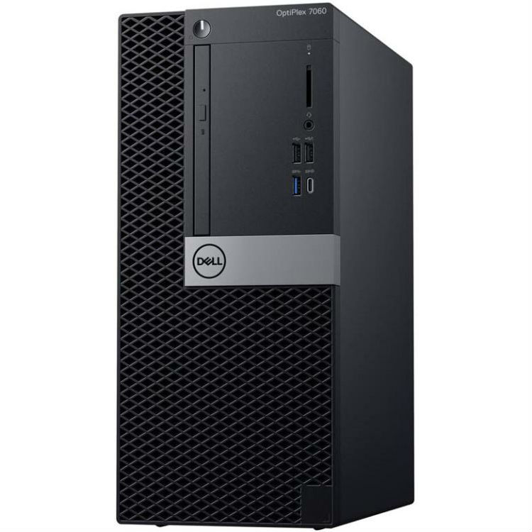 Персональный компьютер Dell OptiPlex 7070 MT i7-9700 (4.8 MHz, 12M, 8C), 16GB (2x8GB) 2666MHz DDR4 UDIMM Non ECC, 256GB M.2 PCIe NVMe class 40 SSD + 1TB 7.2K 2.5" HDD, DVD+/-RW, AMD Radeon RX 550 4GB FH, Intel Wireless-AC 9560, 2x2 802.11ac Wi-Fi с M 7070-6763