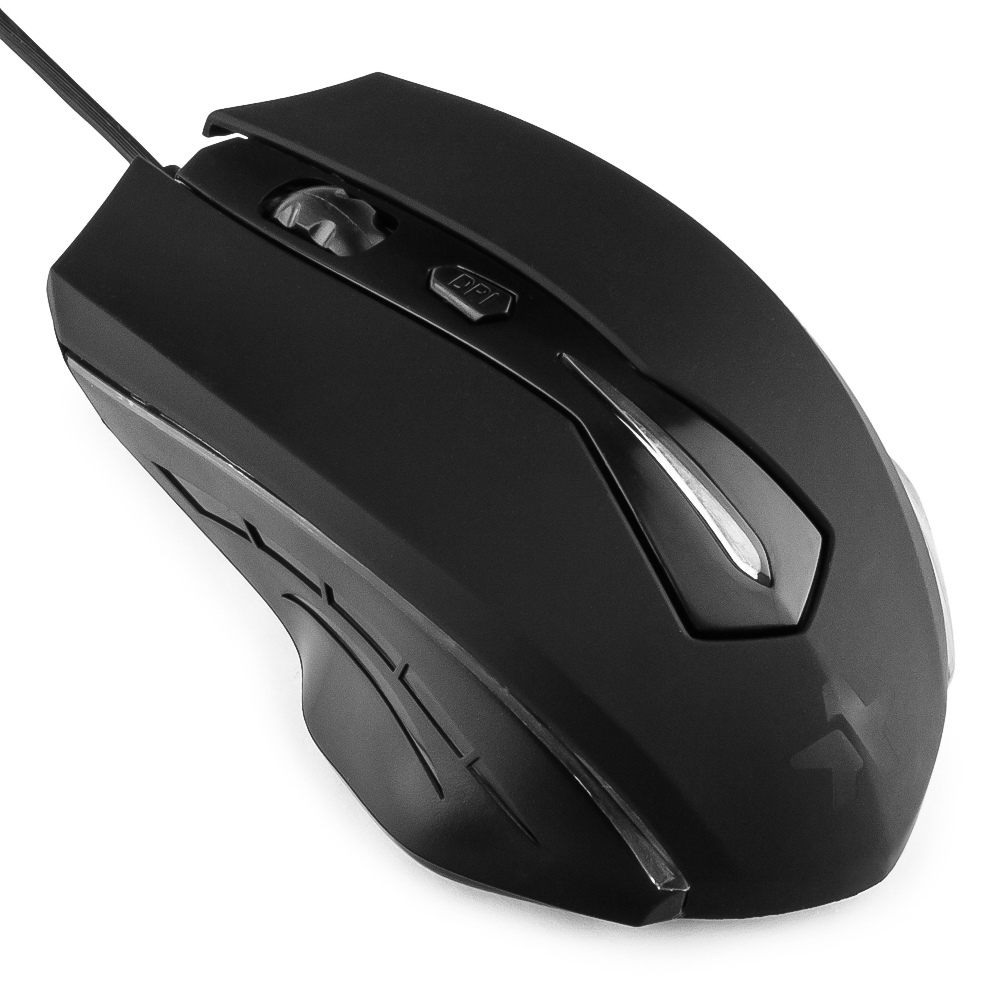 Мышь Гарнизон игровая , "Исида", код "Survarium", USB, чип Х1, черн., софт тач, 1600 DPI, 3кн.+колесо-кнопка GM-610G GM-610G