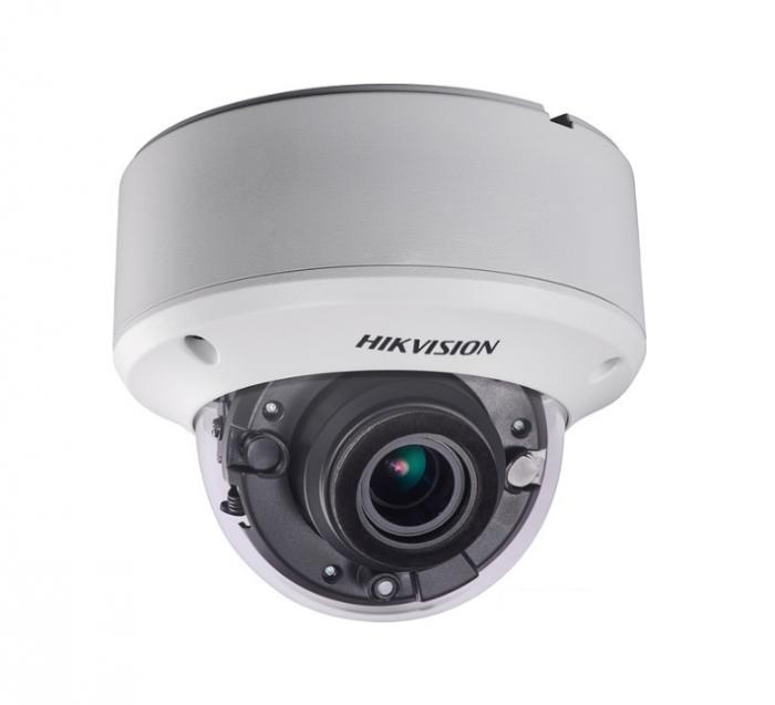 HD-TVI камера Hikvision DS-2CE56D8T-VPIT3ZE (2.8-12 mm) 2Мп уличная купольная с EXIR-подсветкой до 40м (POC); моторизированный вариообъектив 2.8-12мм с автофокусом DS-2CE56D8T-VPIT3ZE (2.8-12 mm) DS-2CE56D8T-VPIT3ZE (2.8-12 mm)