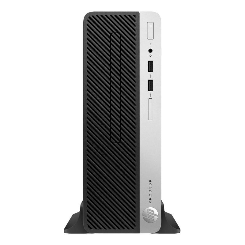 Компьютер HP ProDesk 400 G5 SFF  Intel Core i3 8100, DDR4 4Гб, 500Гб, Intel UHD Graphics 630, DVD-RW, Windows 10 Professional, черный 4CZ82EA 4CZ82EA