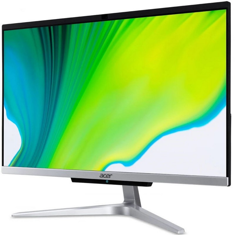 Моноблок Acer Aspire C22-420 21.5" Full HD Ryzen 3 3250U (2.6) 4Gb 1Tb 5.4k RGr CR Windows 10 GbitEth WiFi BT 65W клавиатура мышь Cam серебристый 1920x1080 DQ.BFRER.005 DQ.BFRER.005