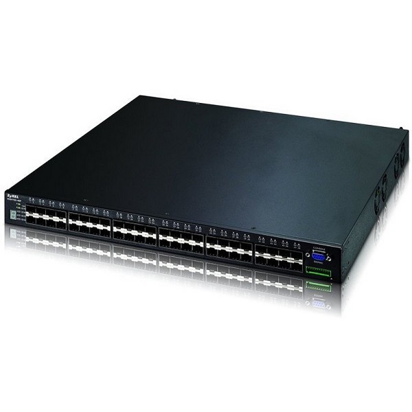 Коммутатор Zyxel XGS4700-48F Layer 3+ Gigabit Switch with 48 SFP slots and 2 expansion slots XGS4700-48F XGS4700-48F