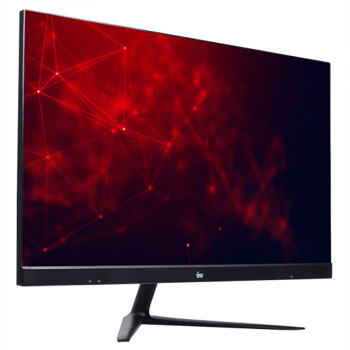 Моноблок iRU Office P2311 23.8" Full HD Cel 5905 (3.5) 4Gb SSD120Gb UHDG 610 Free DOS GbitEth WiFi BT 120W клавиатура мышь Cam черный 1920x1080 1800954 1800954