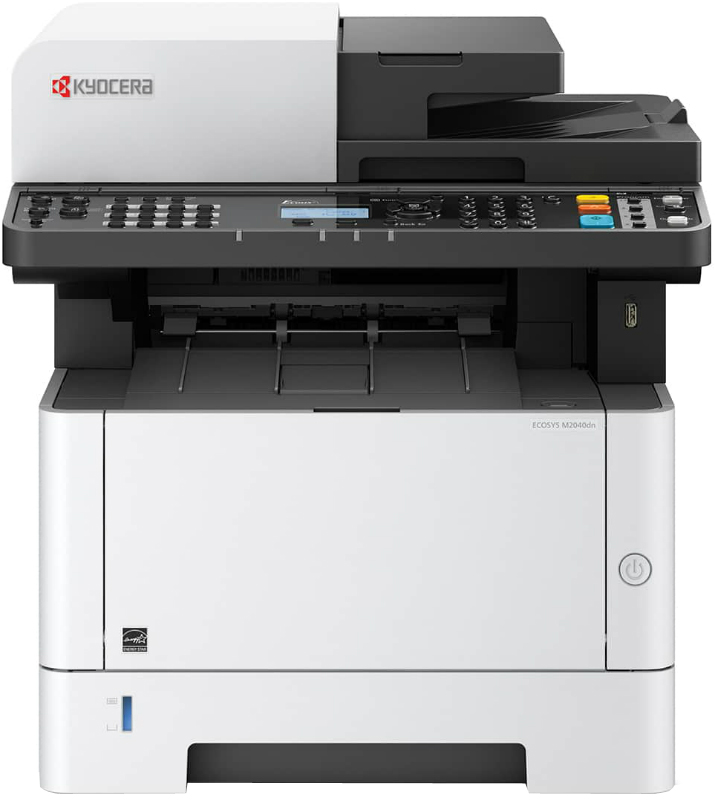 МФУ лазерный Kyocera M2040DN А4, P/C/S, 40 стр/мин, 512 Mb, USB 2.0, Ethernet, 50-sheet (1102S33NL0) ОТГРУЗКА ТОЛЬКО С ДВУМЯ ДОП. ТОНЕРАМИ TK-1170 1102S33NL0