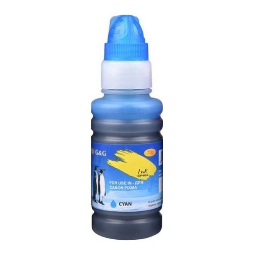 Чернила G&G голубые для Canon Pixma G1420/G2420/G2460/G3420/G3460 70 ml GG-GI-41C GG-GI-41C