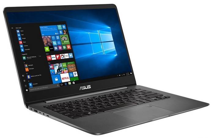 Ноутбук Asus Zenbook UX430UA-GV282R grey 14" FHD i7-8550U/16Gb/512Gb SSD/W10Pro 90NB0EC1-M07500 90NB0EC1-M07500