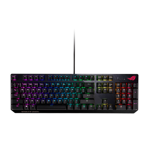 Клавиатура Asus XA02 ROG STRIX RGB SCOPE/SRD/RU KB,CHERRY RTL 90MP0185-B0RA00 90MP0185-B0RA00