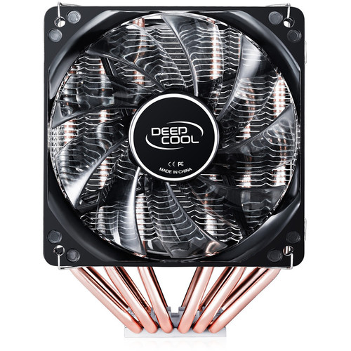 Вентилятор Deepcool NEPTWIN V2 Soc-AMD/1150/1155/1156/2011/ 4pin 26-31dB Al+Cu 150W 1109g винты LED NEPTWIN V2