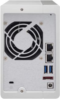 Сетевой RAID-накопитель QNAP 2 отсека для HDD, HDMI-порт. Intel Celeron J1900 2,0 ГГц, 2ГБ. TS-251+-2G TS-251+-2G