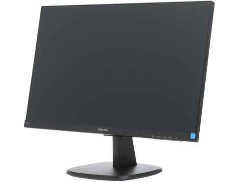 Монитор Philips 23,8" Black (IPS, 1920x1080, D-sub+DVI+HDMI, 5 ms, 178°/178°, 250 cd/m, 10M:1) 243V7QDSB (00/01) 243V7QDSB (00/01)