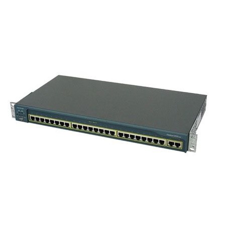 Коммутатор Cisco 24 порта 10/100Base-TX и 2 порта 10/100/1000BaseT, WS-C2950T-24 WS-C2950T-24(USED) #2