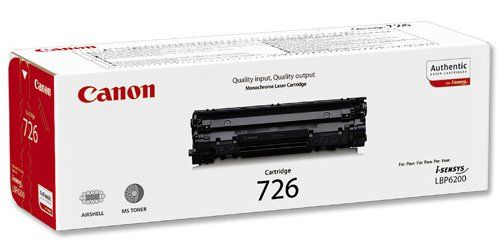 Тонер-картридж Canon 3483B002 726 для i-SENSYS LBP6200d/MF4410/4420/4430/4450/4550d/ 4570d/4580dn/4870dn/D520/(2,1K) 3483B002 3483B002
