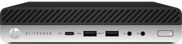 Компьютер HP EliteDesk 800 G4 Mini Core i5-8500T 2.1GHz,8Gb DDR4-2666(1),256Gb SSD,WiFi+BT,USB kbd+mouse,Stand,HDMI,Intel Unite,3y,Win10Pro 4QC34EA 4QC34EA