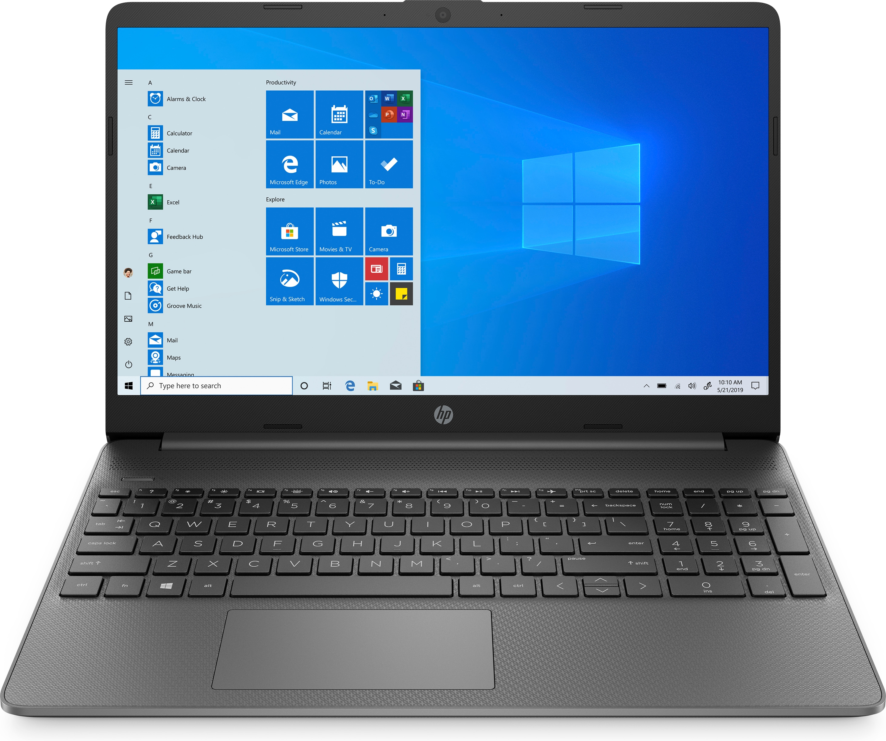 Ноутбук HP 15s-eq2040nl Ryzen 5 5500U 8Gb SSD256Gb AMD Radeon 15.6" TN SVA FHD (1920x1080) Windows 10 Home English silver WiFi BT Cam 4C9N2EA 4C9N2EA #4